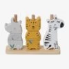 Animaux à Empiler Jungle En Bois FSC® Multicolore - Jungle - Vertbaudet