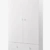 Armoire 2 Portes LIGNE SIRIUS Blanc - Vertbaudet