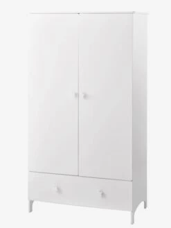 Armoire 2 Portes LIGNE SIRIUS Blanc - Vertbaudet