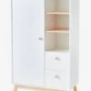 Armoire LIGNE GRANDE OURSE Blanc/bois - Vertbaudet