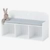 Banquette LIGNE SIRIUS Blanc/gris - Vertbaudet