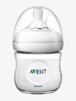 Biberon 125 Ml Philips AVENT Natural Sans BPA Transparent - Philips Avent