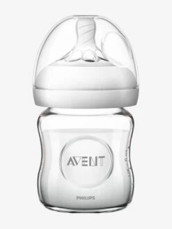 Biberon Verre 120 Ml Philips AVENT Natural Sans BPA Transparent - Philips Avent