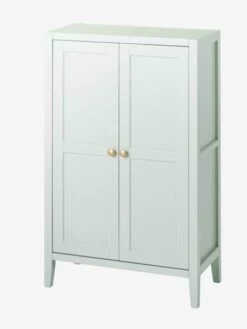 Bibliothèque / Petite Armoire 2 Portes LIGNE PARISIENNE Vert D'eau - Vertbaudet