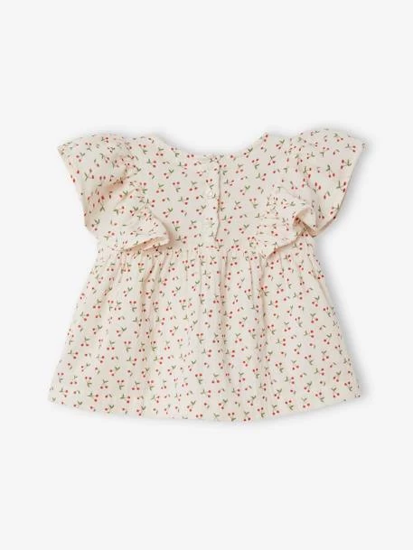 Blouse Avec Volants Bébé Rose Clair Imprimé - Vertbaudet – Image 5
