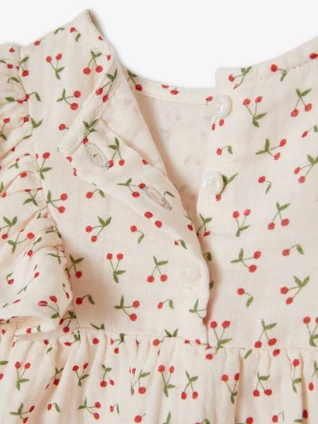 Blouse Avec Volants Bébé Rose Clair Imprimé - Vertbaudet – Image 6