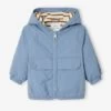 Blouson à Capuche Bébé Garçon Bleu Grisé - Vertbaudet