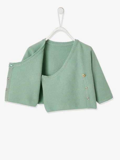 Brassière Bébé En Coton Et Laine Ivoire - Vertbaudet – Image 5