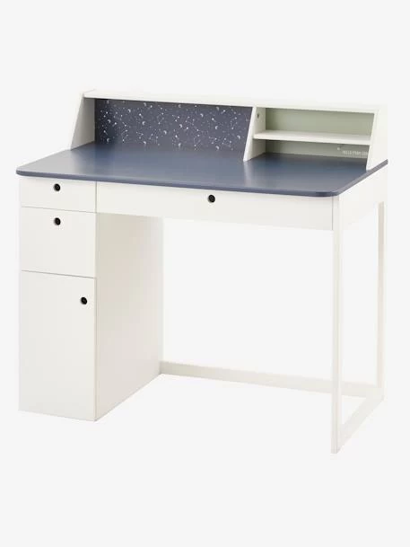 Bureau Enfant COSMOS Blanc Clair Uni Avec Decor - Vertbaudet – Image 2