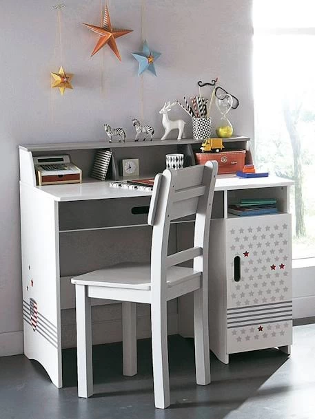 Bureau Enfant ECUSSON Blanc - Vertbaudet – Image 3