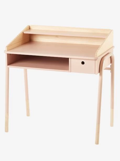 Bureau Enfant LIGNE AMAZONIE Rose - Vertbaudet – Image 2