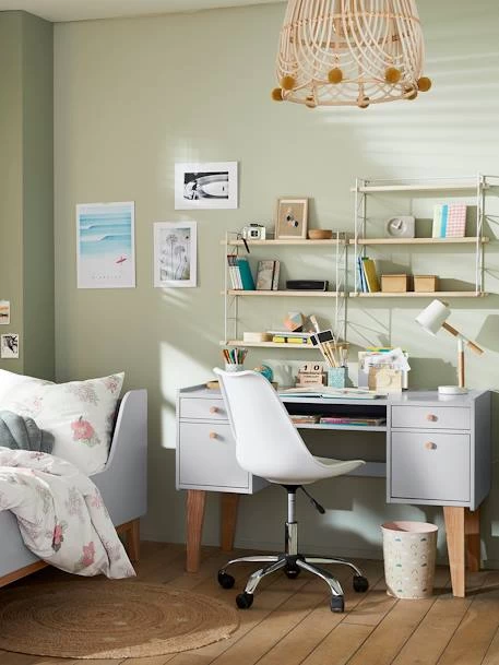 Bureau Enfant LIGNE FJORD Gris/bois - Vertbaudet – Image 4