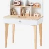 Bureau Enfant SCANDI Blanc/bois - Vertbaudet