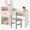 Bureau Maternelle BUNNY Blanc - Vertbaudet