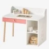 Bureau Maternelle LIGNE LÉA Blanc - Bois - Vertbaudet