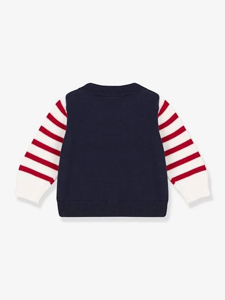 Cardigan Bébé En Tricot Coton PETIT BATEAU écru - Petit Bateau – Image 2