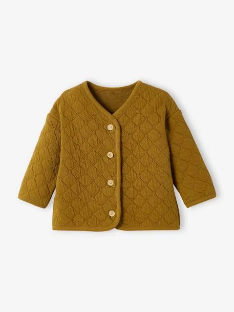 Cardigan Molleton Matelassé Bébé Bois De Rose - Vertbaudet – Image 5