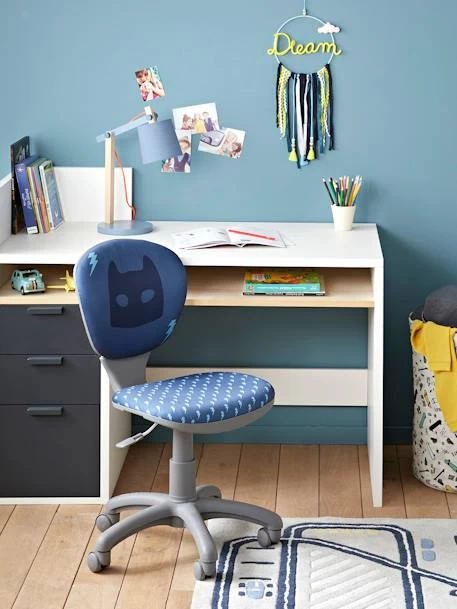 Chaise De Bureau à Roulettes Enfant Super-héros Bleu - Vertbaudet – Image 6