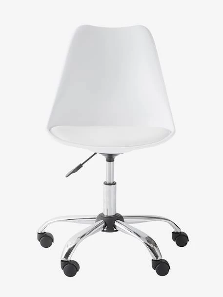 Chaise De Bureau Enfant à Roulettes Rose - Vertbaudet – Image 2