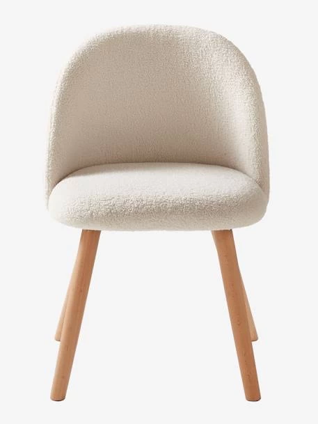 Chaise Fausse Fourrure Enfant Ivoire - Vertbaudet – Image 3