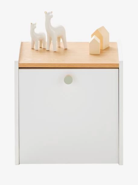 Chevet Avec Bac à Roulettes LIGNE CONFETTI Blanc - Vertbaudet – Image 3