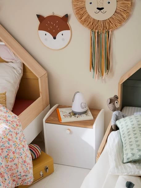 Chevet Avec Bac à Roulettes LIGNE CONFETTI Blanc - Vertbaudet – Image 4