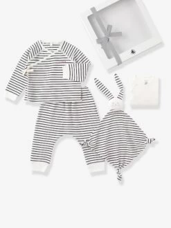 Coffret Cadeau Naissance Iconique PETIT BATEAU Blanc - Petit Bateau