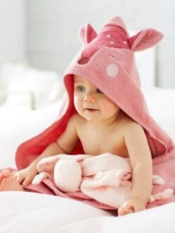 Coffret Cape De Bain + Gant Biche Vert - Vertbaudet