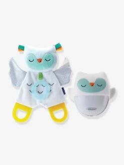 Coffret Veilleuse Et Chouette Luminescente - INFANTINO Blanc - Infantino