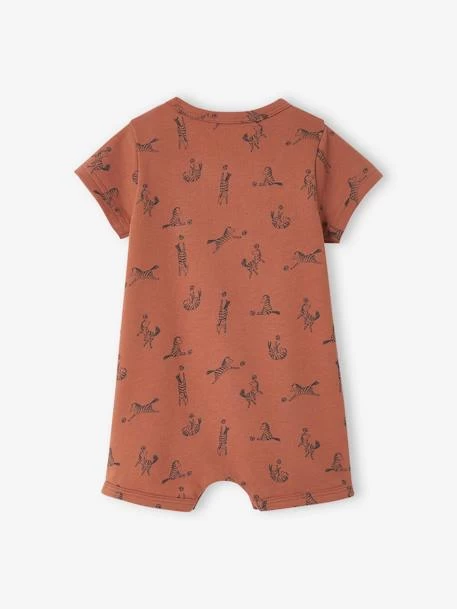 Combinaison Courte Bébé En Molleton Kaki - Vertbaudet – Image 6