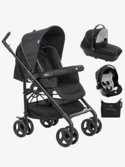 Combiné CHICCO Trio Sprint Noir/gris - Chicco