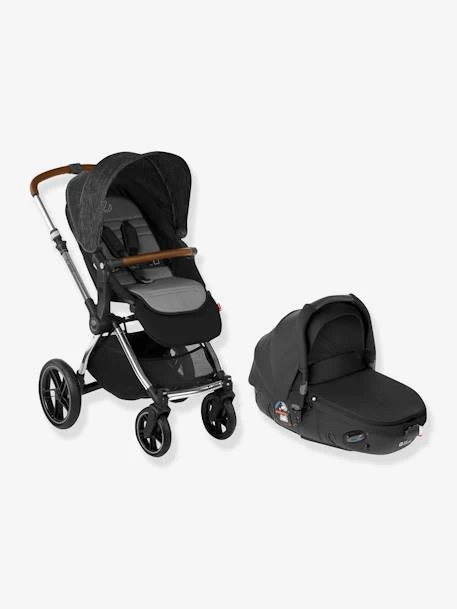 Combiné Trio Poussette Kawai + Nacelle Micro + Siège-auto Groupe 0+ Koos ISize R1 Collection 2022 JANE Noir (cold Black) - Jane – Image 3