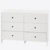Commode 6 Tiroirs LIGNE SIRIUS Blanc Clair Uni - Vertbaudet
