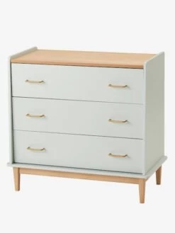 Commode Prof. 42 Cm LIGNE SIXTIES Vert D'eau - Vertbaudet