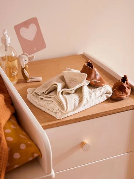 Couverture Bébé Pointelle Avec Lurex écru - Vertbaudet – Image 2