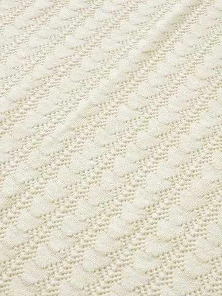 Couverture Bébé Pointelle Avec Lurex écru - Vertbaudet – Image 5