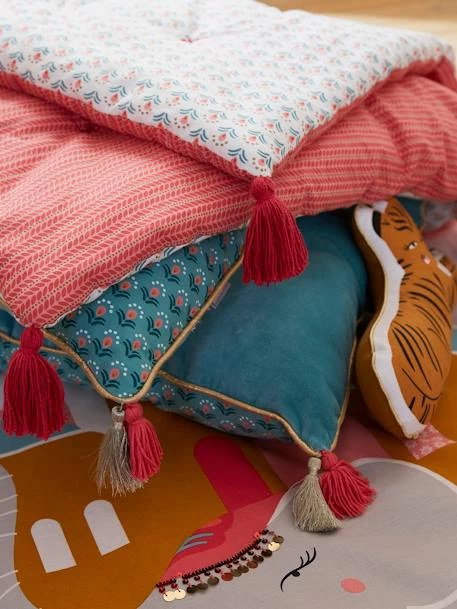 Couvre-lit EDEN INDIA Rose / Multicolore - Vertbaudet – Image 2