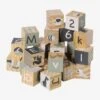 Cubes Alphabet En Bois FSC® Multicolore - Vertbaudet