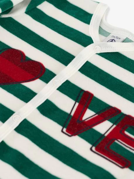 Dors-bien Bébé En Velours - PETIT BATEAU Vert - Petit Bateau – Image 3