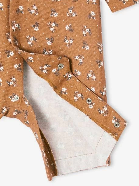 Dors-bien Bébé Fille En Coton Ouverture Devant Caramel Imprimé - Vertbaudet – Image 4