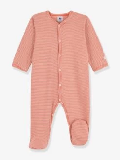 Dors-bien Bébé Milleraies En Coton Bio PETIT BATEAU Rose - Petit Bateau