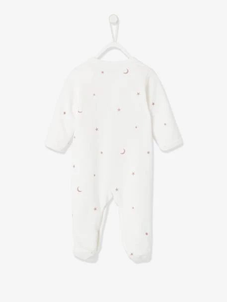 Dors-bien En Velours Pressionné Devant Bébé Ivoire - Vertbaudet – Image 2