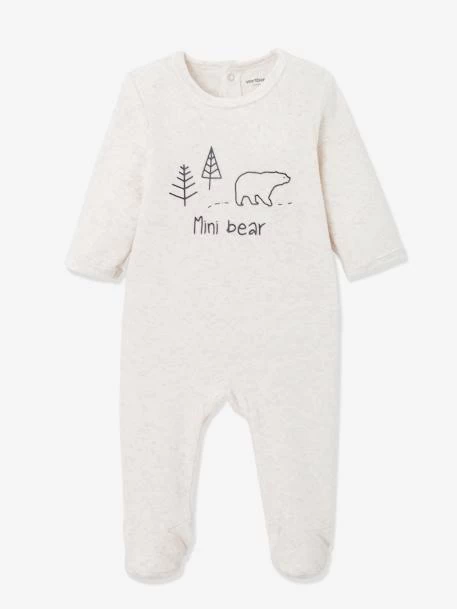 Dors-bien "mini-bear" Bébé En Velours Lot Cacao - Vertbaudet – Image 2