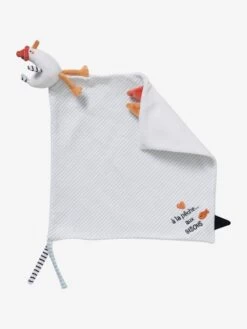 Doudou Carré LEON SUR LE PONTON Multicolore - Vertbaudet