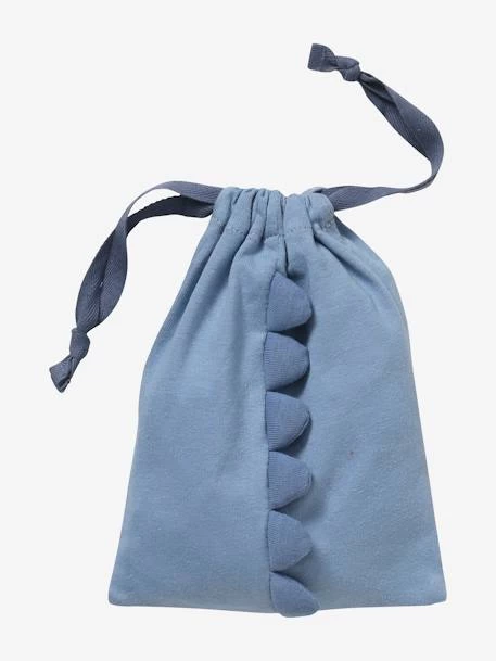 Doudou En Gaze De Coton + Hochet En Bois PETIT DINO Multicolore - Vertbaudet – Image 2