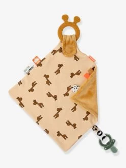 Doudou Plat Attache Sucette - DONE BY DEER Moutarde - Done By Deer