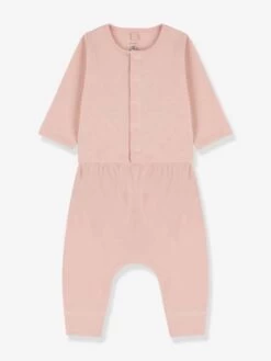 Ensemble 2 Pièces En Tubique Bio PETIT BATEAU Rose - Petit Bateau