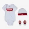 Ensemble 3 Pièces Bébé Batwin De Levi's® Blanc - Levis