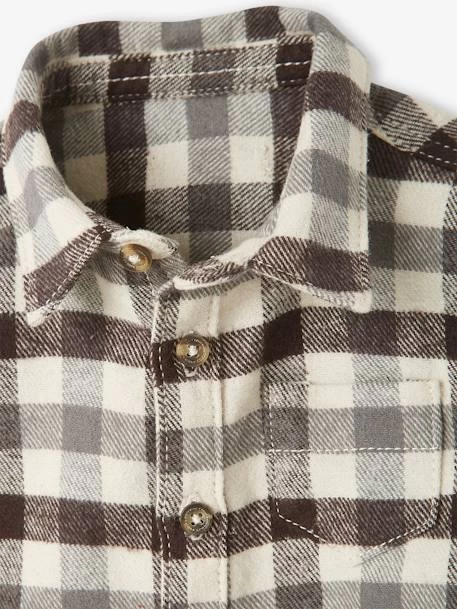 Ensemble Bébé Chemise En Flanelle + Pantalon En Velours Carreaux Anthracite - Vertbaudet – Image 6