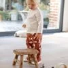 Ensemble Bébé T-shirt Et Pantalon En Molleton Gris Béton - Vertbaudet